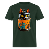 Cat Jar - forest green