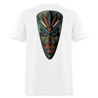 AFRICAN MASK - white