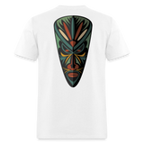 AFRICAN MASK - white
