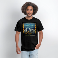 Train Art - black