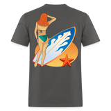 SURF AND TURF - charcoal