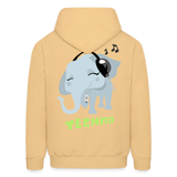 TECHNO 2 Hoodie - light yellow
