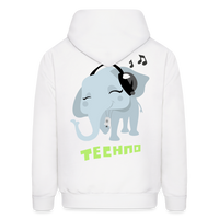 TECHNO 2 Hoodie - white