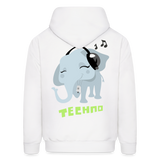 TECHNO 2 Hoodie - white
