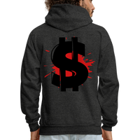 BLOOD MONEY Hoodie - charcoal grey