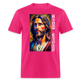 Team Jesus T-SHIRT - fuchsia