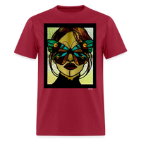Butterfly Eyes - dark red