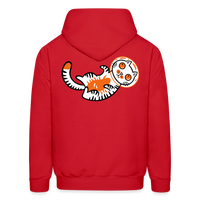 SPACE CAT 5 Hoodie - red