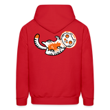 SPACE CAT 5 Hoodie - red