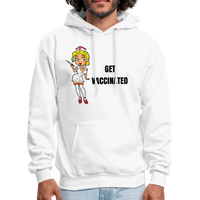 VACCINATED Hoodie - white
