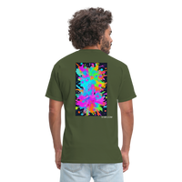 Color Splat - military green
