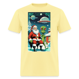 Alien Christmas - cornsilk