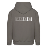 GEEK Hoodie - asphalt gray