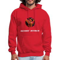 HEART ATTACK Hoodie - red