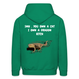 DRAGON Hoodie - kelly green