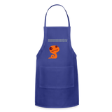 ssssssssssEXY Apron - royal blue