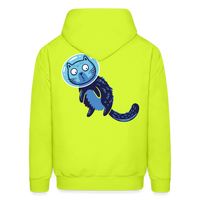 SPACE CAT 2 Hoodie - safety green