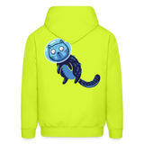 SPACE CAT 2 Hoodie - safety green