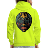 AFRICAN MASK 5 Hoodie - safety green