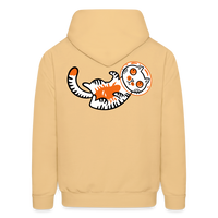 SPACE CAT 5 Hoodie - light yellow