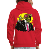 ZOMBIE WAR Hoodie - red