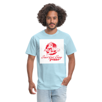 PIZZA SURFER - powder blue