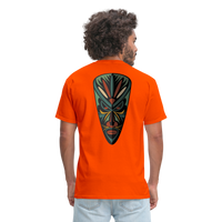 AFRICAN MASK - orange