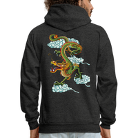 DRAGON MASTER Hoodie - charcoal grey