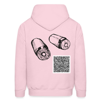 BULLETS Short Story Hoodie - pale pink