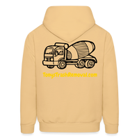 TRASH REMOVAL Hoodie - light yellow