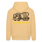 TRASH REMOVAL Hoodie - light yellow