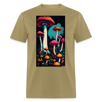 Mushroom Land - khaki