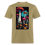 Mushroom Land - khaki