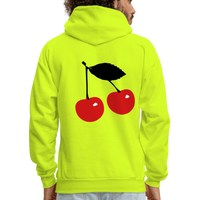 CHERRY TOP Hoodie - safety green