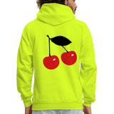 CHERRY TOP Hoodie - safety green