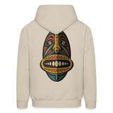 AFRICAN MASK 2 Hoodie - Sand