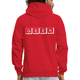 GEEK Hoodie - red