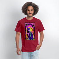 Cats Cats Cats - dark red