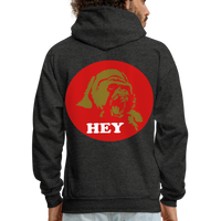 HEY Hoodie - charcoal grey