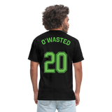 O' - black
