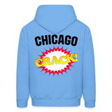 CRACK Hoodie - carolina blue