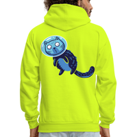 SPACE CAT 2 Hoodie - safety green