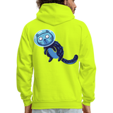 SPACE CAT 2 Hoodie - safety green
