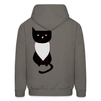 CATTY Hoodie - asphalt gray