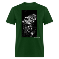 Faces of the Unknown - forest green
