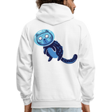 SPACE CAT 2 Hoodie - white