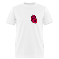 HEART AWARENSS - white