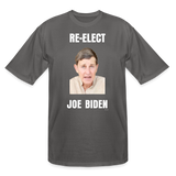 RE-ELECT JOE (Tall) - charcoal