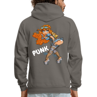 PUNK Hoodie - asphalt gray
