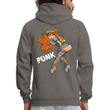 PUNK Hoodie - asphalt gray